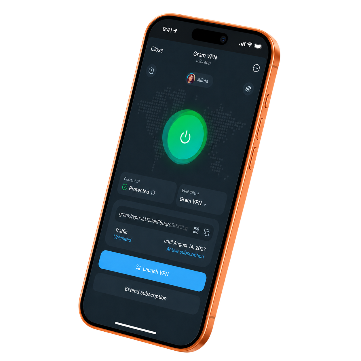 Gram VPN app